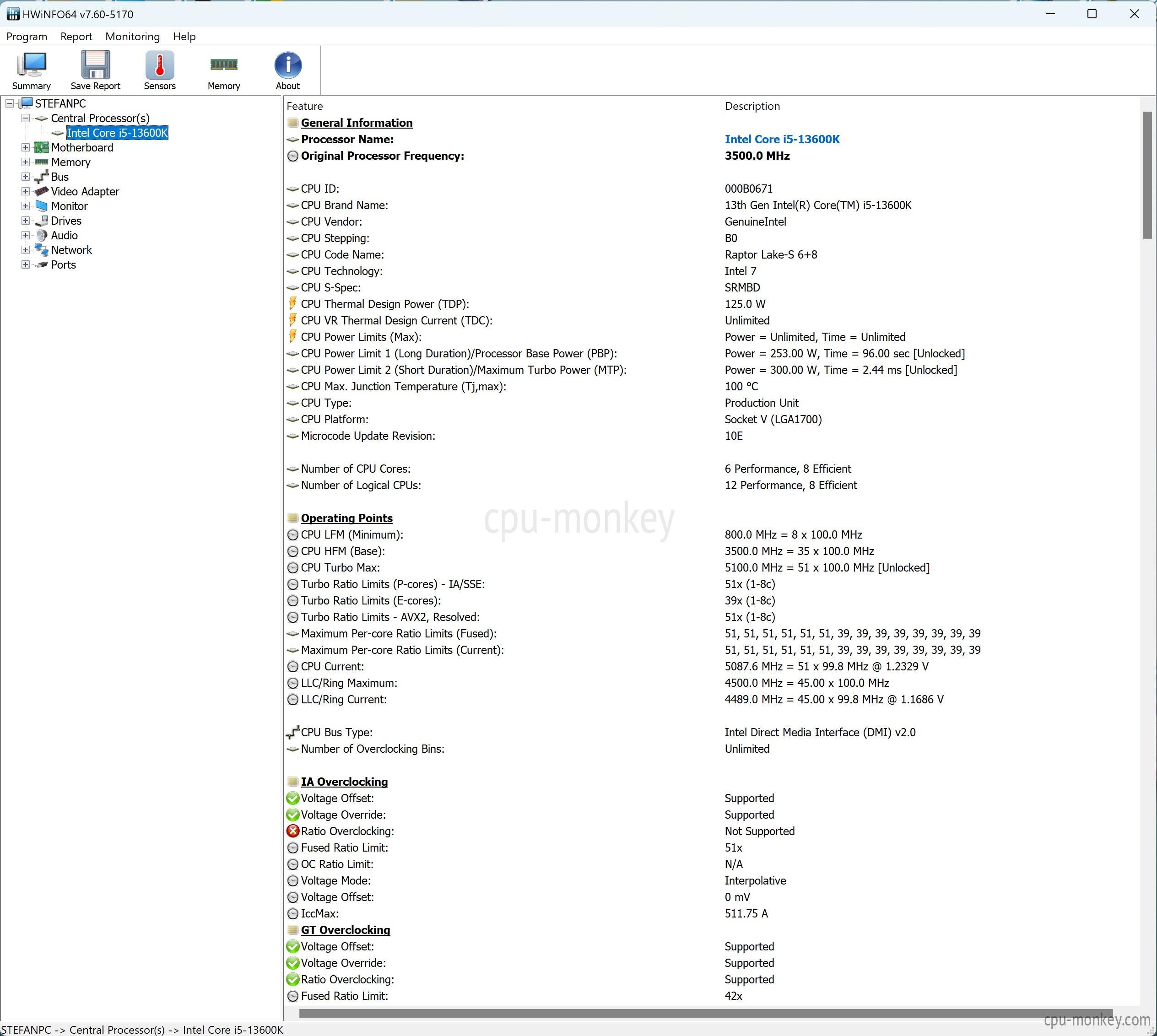 Intel Core i5 13600KF: Specifications, Benchmarks - Nano Compare